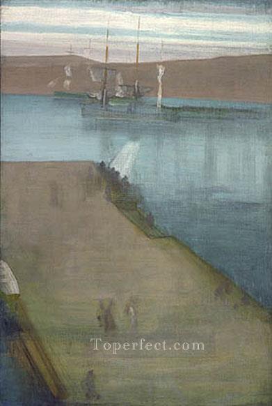 James Abott McNeill Valparaiso Harbor James Abbott McNeill Whistler Oil Paintings